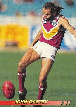 1994 Select AFL #24 John Gastev Front